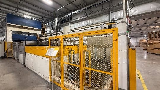 Continuous oven line